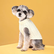 Giubbotto per Cani - Bodywarmer per Cani - Giubbotto per Cani - Coltrina per Cani - Vestito per Cani - Abbigliamento per Cani - Coltrina per Cani - Per Cani e Gatti - Dimensione L - Bianco