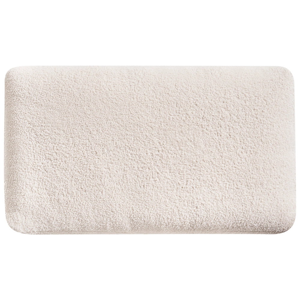 Modulo angolare sinistro Rivestimento bouclé bianco sporco Divano a 1 posto Sezione Soggiorno in stile moderno