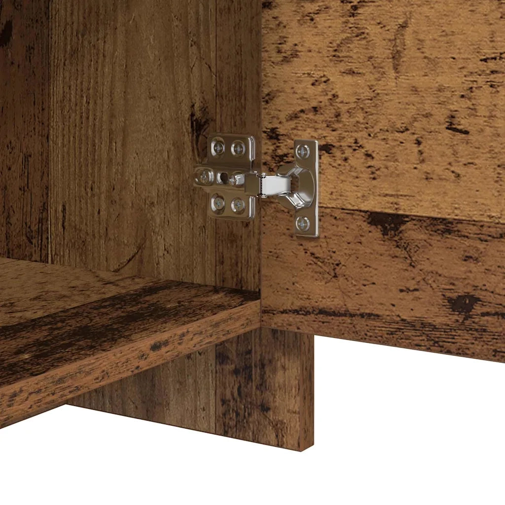 vidaXL Supporto TV Legno vecchio 90 x 35 x 40 cm Legno multistrato