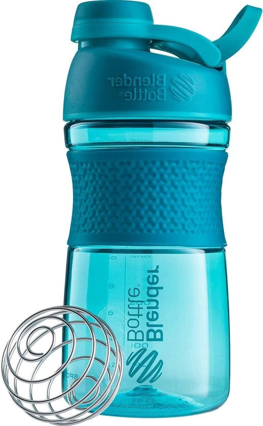 Mixer Sportivo con Tritan e BlenderBall 590 ml - azzurro-verdastro