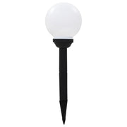 Lampade Solari da Esterni Sferiche 4 pz LED RGB 15cm CFW9895156