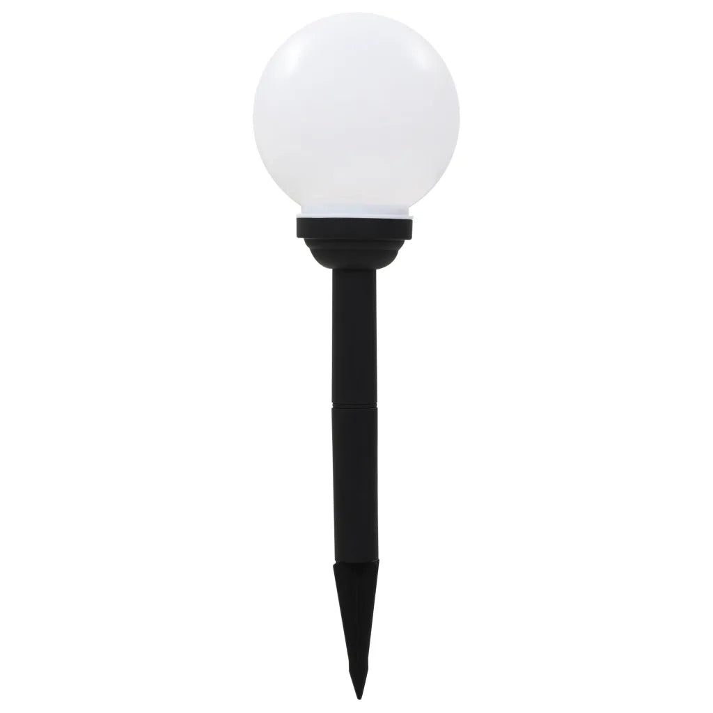Lampade Solari da Esterni Sferiche 4 pz LED RGB 15cm CFW9895156