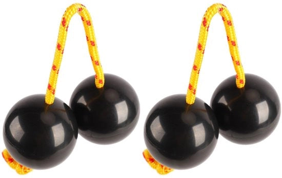 Balloon Shaker con Suono - Ritmo Africano - 2 Pezzi - ABS - Adatto per Spettacoli - Strumento di Supporto per Intrattenimento