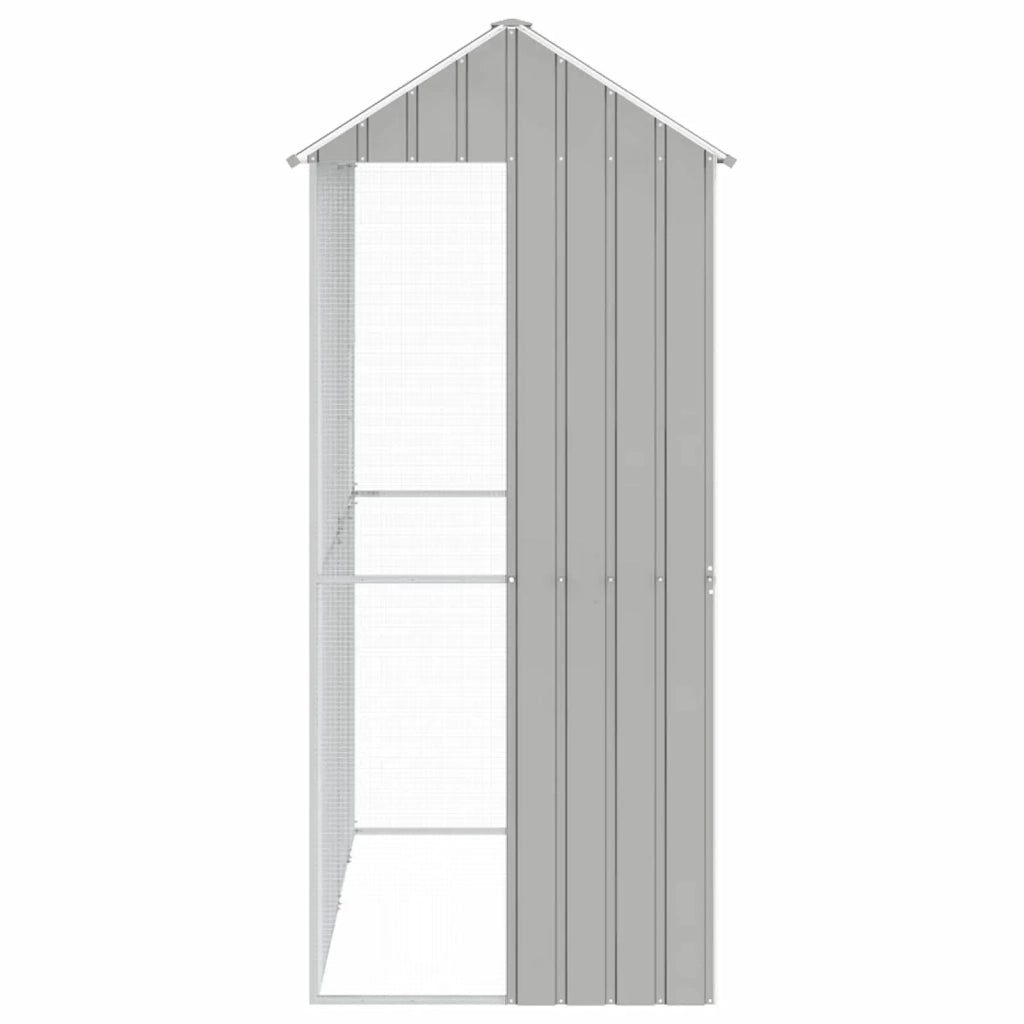 Gabbia per uccelli Grigio 215 x 110 x 247 cm Acciaio zincato 3325173