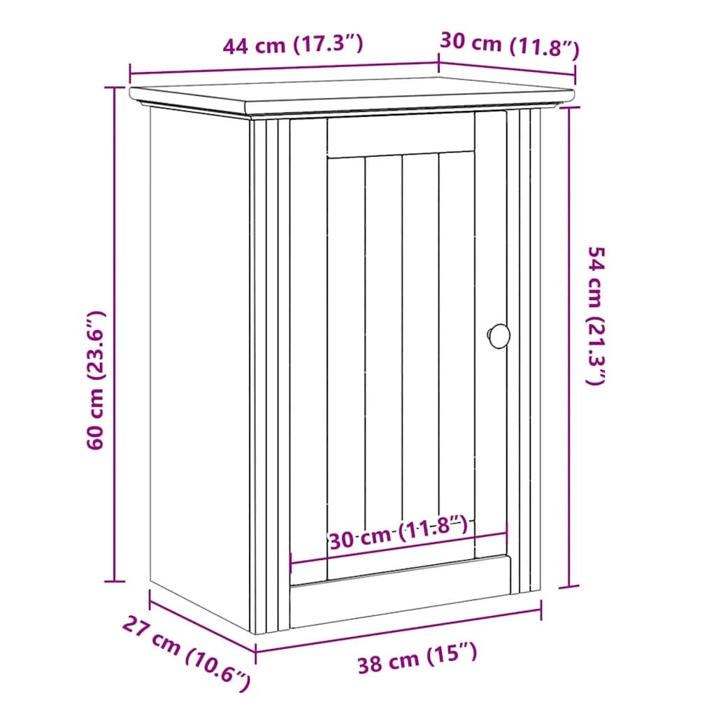 Mobiletto da bagno funzionale e di design 44 x 30 x 60 cm in legno di pino grigio 02_0057676