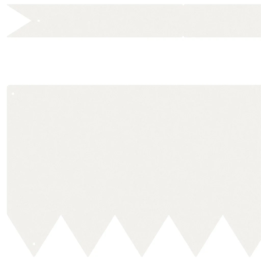 Bordura per Prato 10 pz Bianco 100 x 0.05 x 20 cm CFW9982168