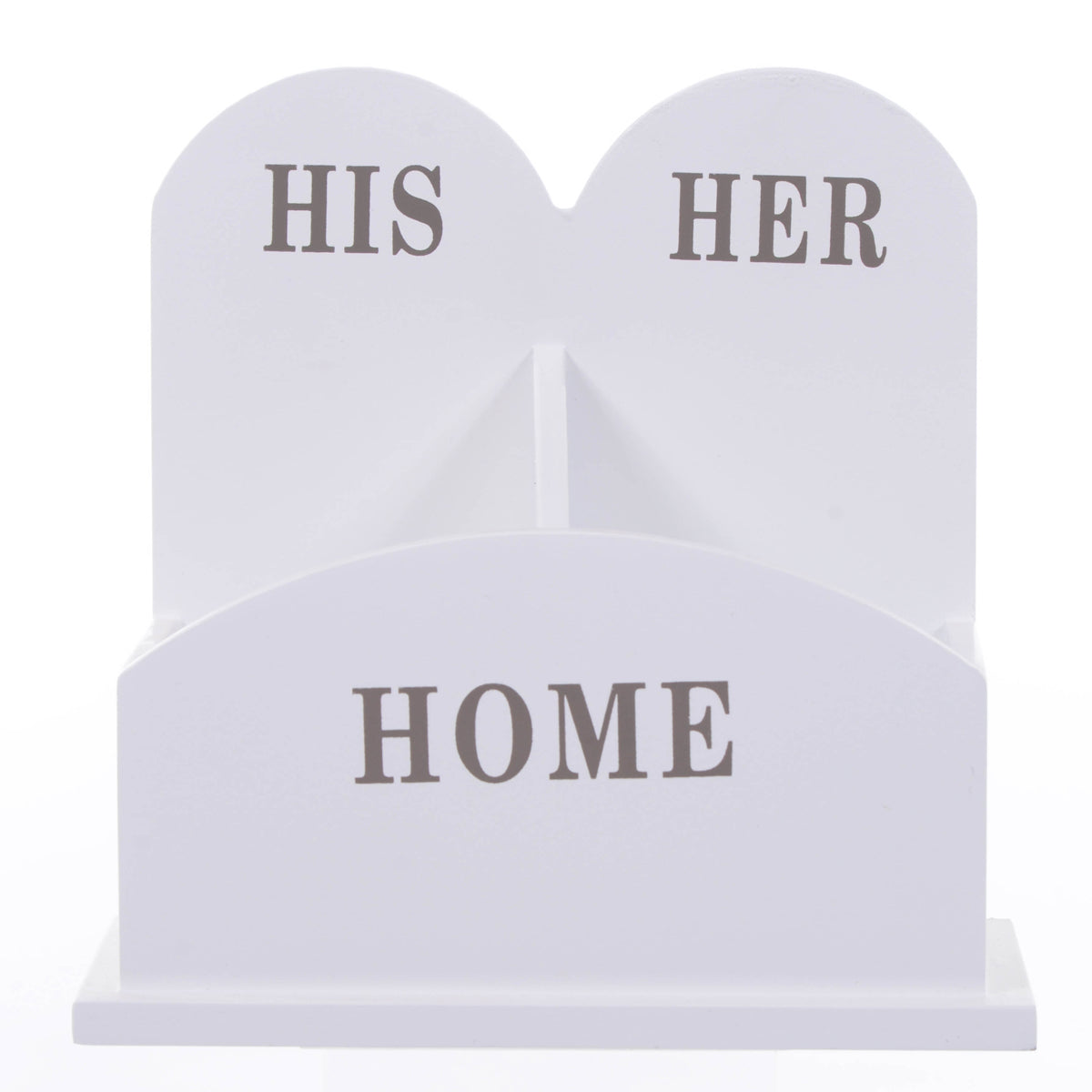 Set 2 Porta Oggetti Lui Lei 20 H 16 cm