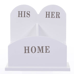 Set 2 Porta Oggetti Lui Lei 20 H 16 cm