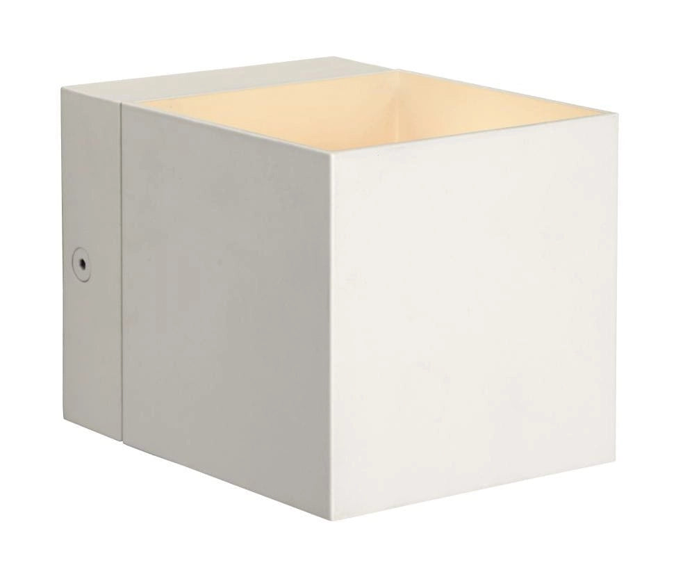 Applique Lucide Devi bianca alluminio G9 40W IP20 monoluce