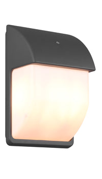 Applique da Esterno Attacco E14 in Alluminio Pressofuso Antracite