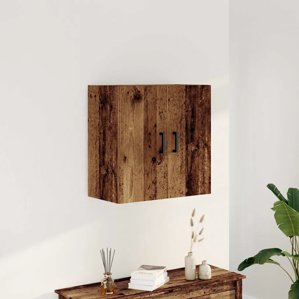 Armadietto a Muro | Mobile a Parete Legno Vecchio 60x31x60 cm in Truciolato