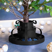 Base per Albero di Natale Nera 29x29x15,5 cm cod mxl 74355