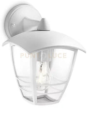 APPLIQUE DA ESTERNO CREEK DOWN BIANCO RISPARMIO ENERGETICO