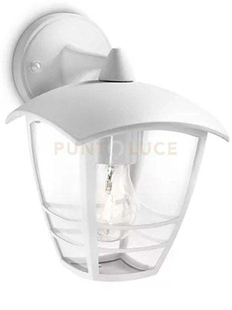 APPLIQUE DA ESTERNO CREEK DOWN BIANCO RISPARMIO ENERGETICO
