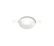 THESSALY faretto da Incasso 1 Luce Bordo Raso bianco IP54 attacco GU10 d.6cm