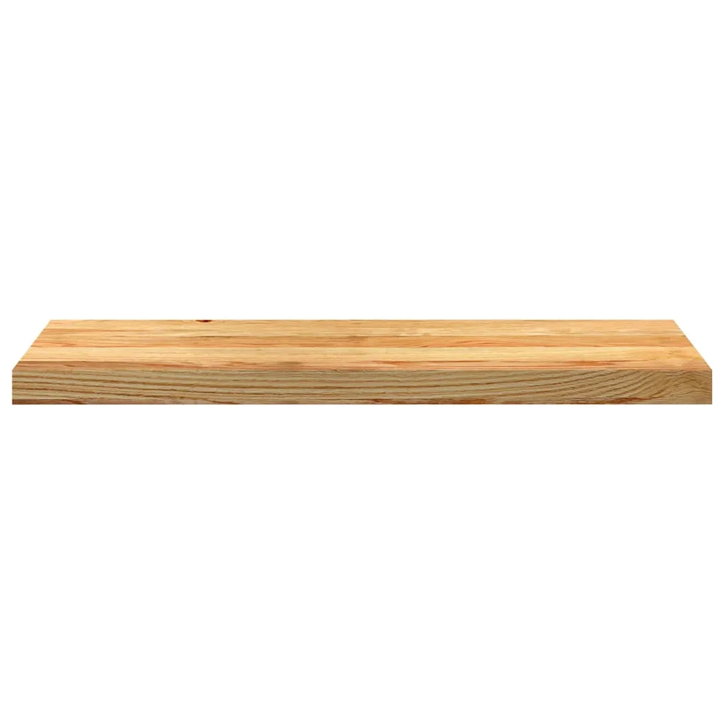 vidaXL Gradini 2 pz Marrone Chiaro 80x30x2 cm Legno Massello Rovere