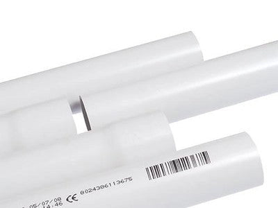28 MT TUBI TUBO PASSACAVI RIGIDO PVC GRIGIO  32 MM