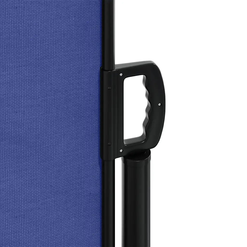 Tenda da Sole Laterale Retrattile-Tenda parasole per balcone per giardino Blu 120x1000 cm 458770