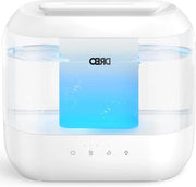 Umidoaria per Camera da Letto - 4L - 32 Ore di Durata - Diffusore di Olio Essenziale - Silenzioso - 28dB - Lampada da Notte - Funzione Ultrasuoni Raffredda rapidamente