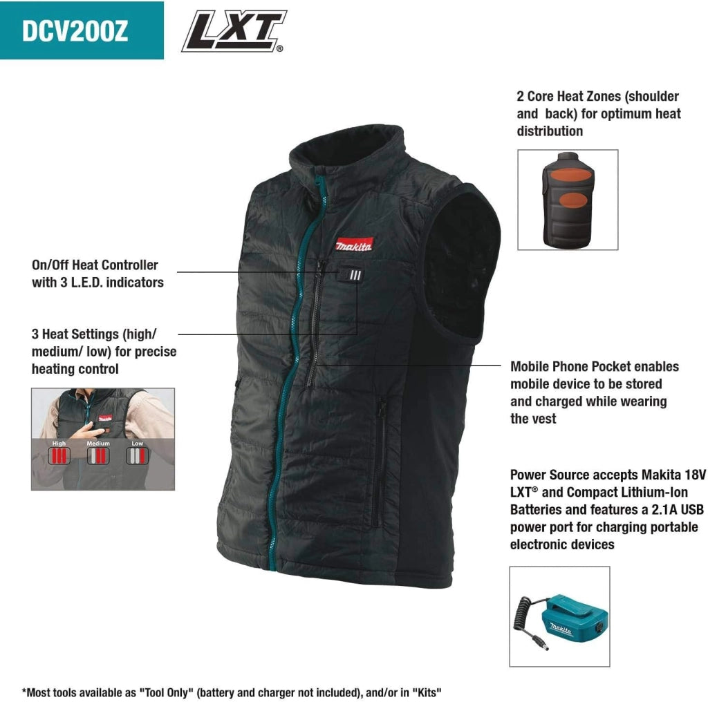 GILET TERMICO 14,4/18V