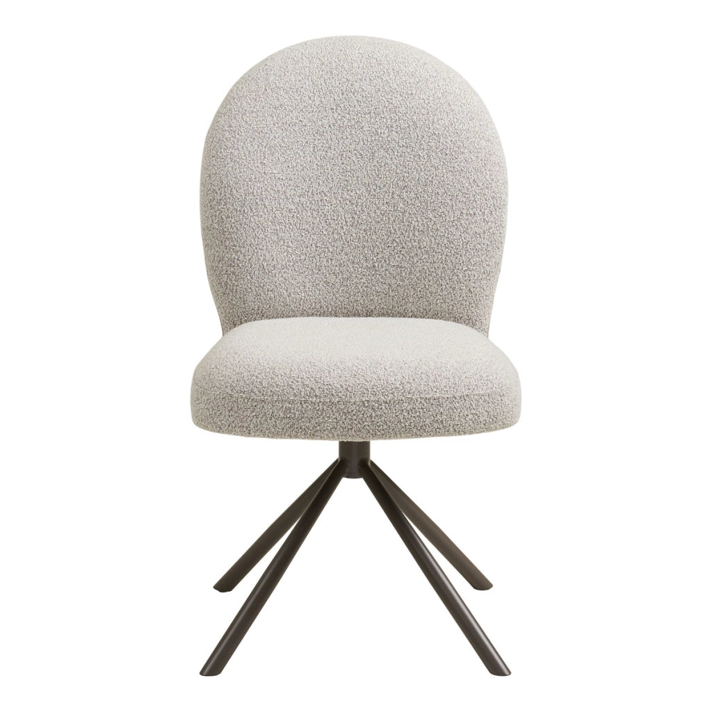 Set di 2 Sedie Lana 1, Beige, Tessuto, 63x50x91,5 cm