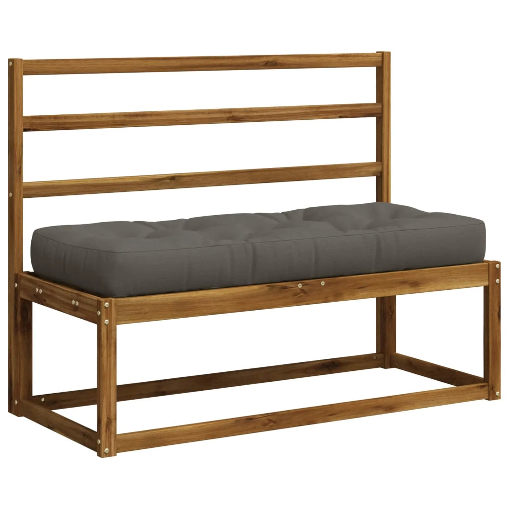 Cuscino per Pallet VIANEN 100% Poliestere Grigio 953372