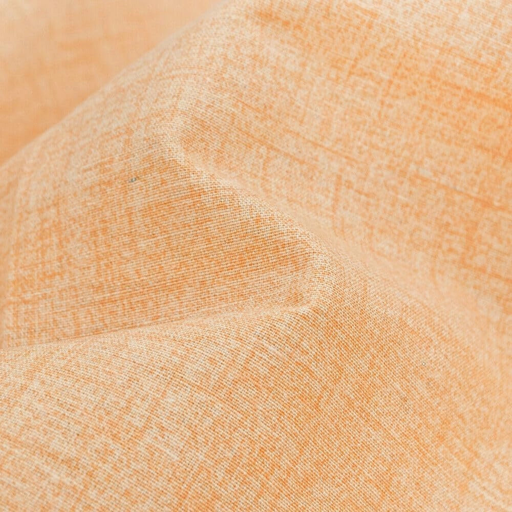 Telo Arredo Cotone 260x280 cm Copridivano Granfoulard Copriletto Tessuto Multiuso Arancione Pastello
