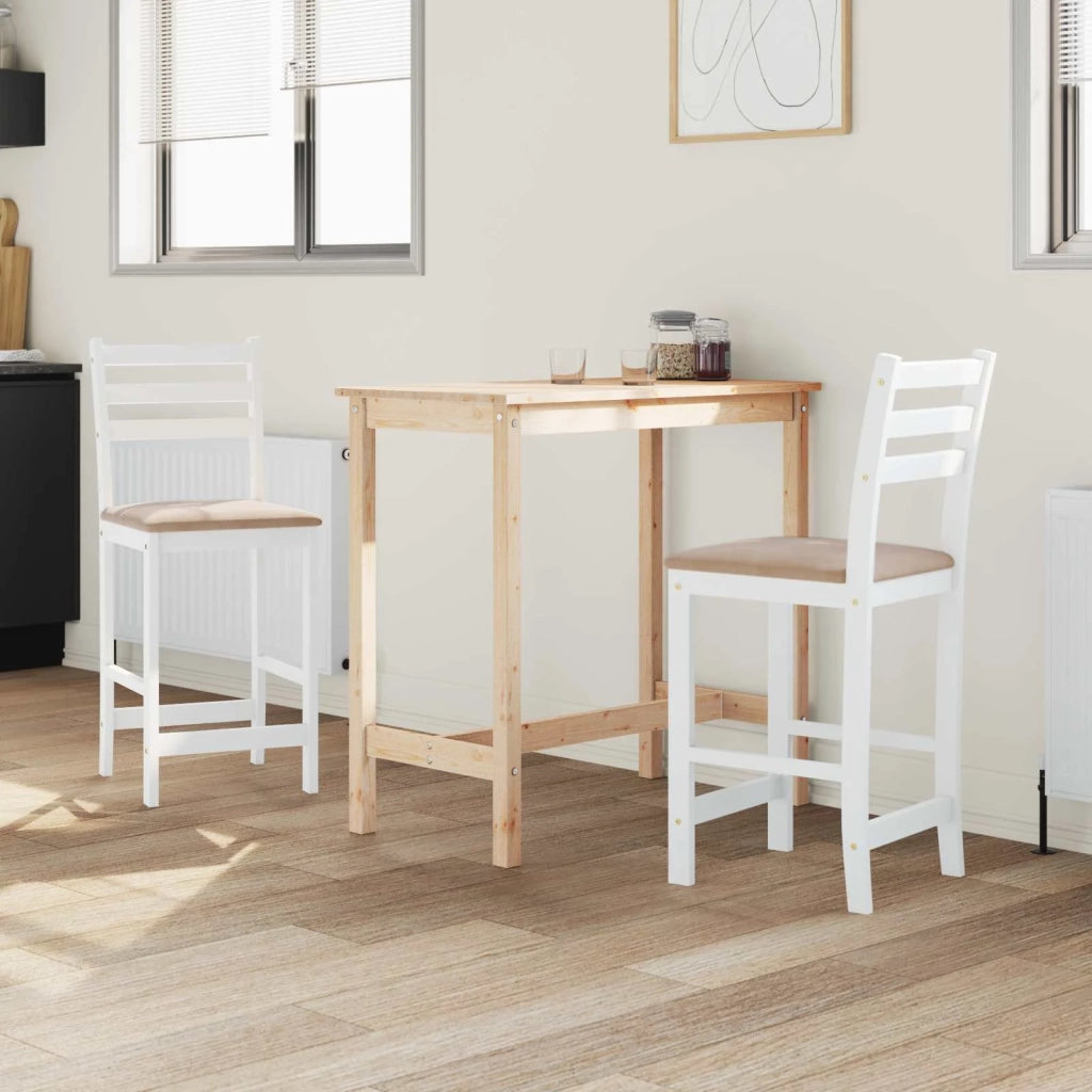 Sedie da pranzo 2 pcs Bianco 40 x 47,5 x 99,5 cm
