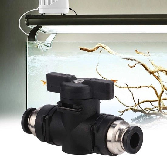 Regolatore di CO2 per Acquario - Valvola a Sfera Manuale