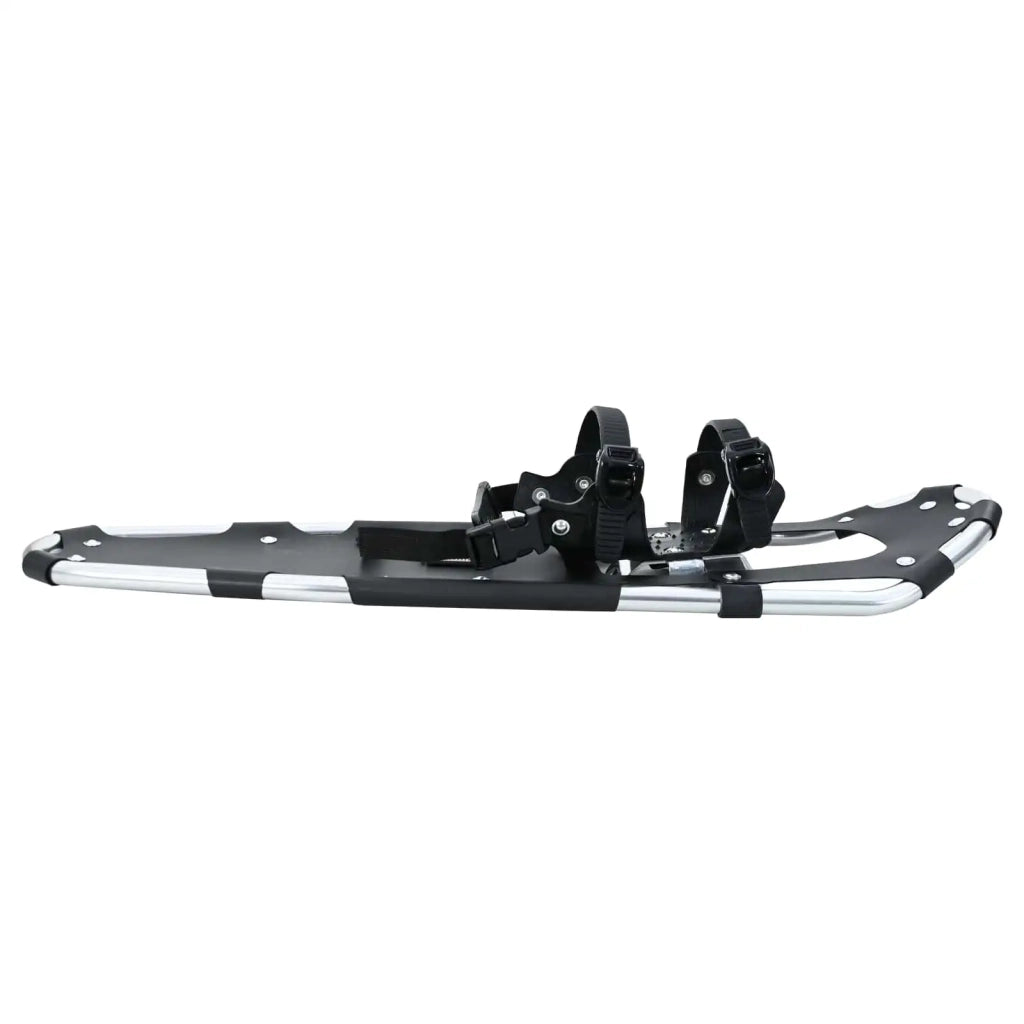 Racchette da neve 3 in 1 con bastoni da trekking Argento e Nero CFW5547318