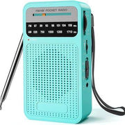 Radio di emergenza - Radio portatile - Radio a batterie - Radio di emergenza - Radio a transistor - Radio a batterie con alimentazione AM/FM - Segnale forte