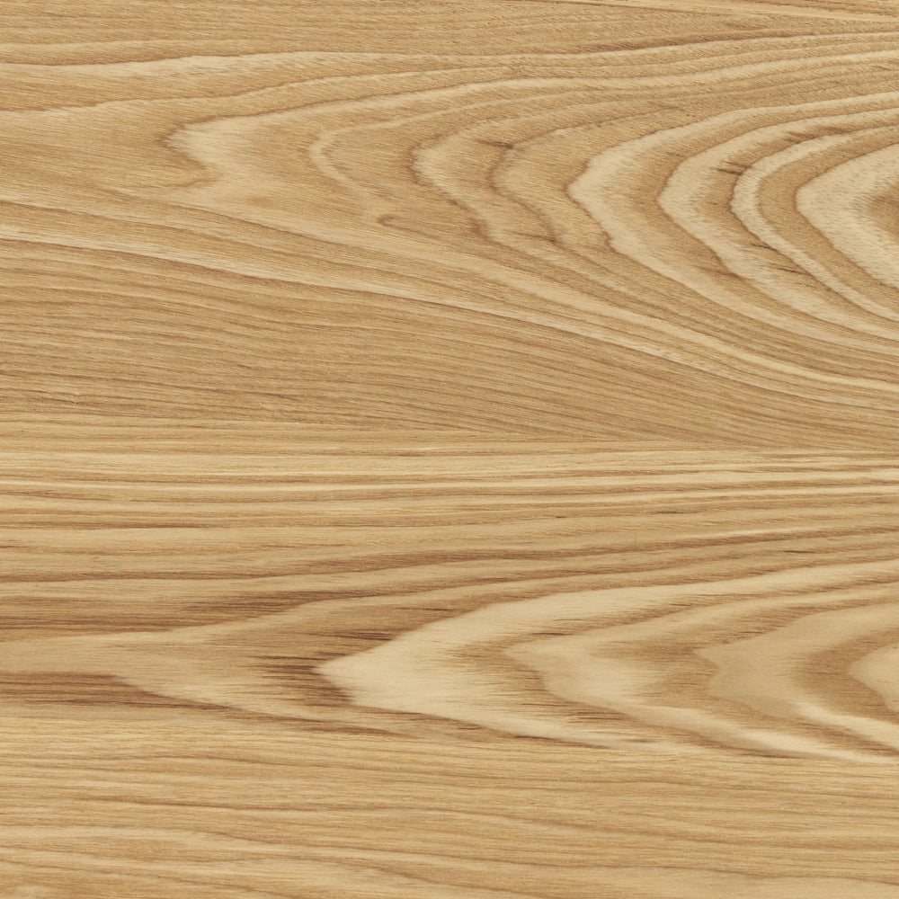 Tavolo da pranzo in legno di frassino naturale, piano in MDF, gambe in legno di gomma 180 x 100 cm Stile rustico moderno