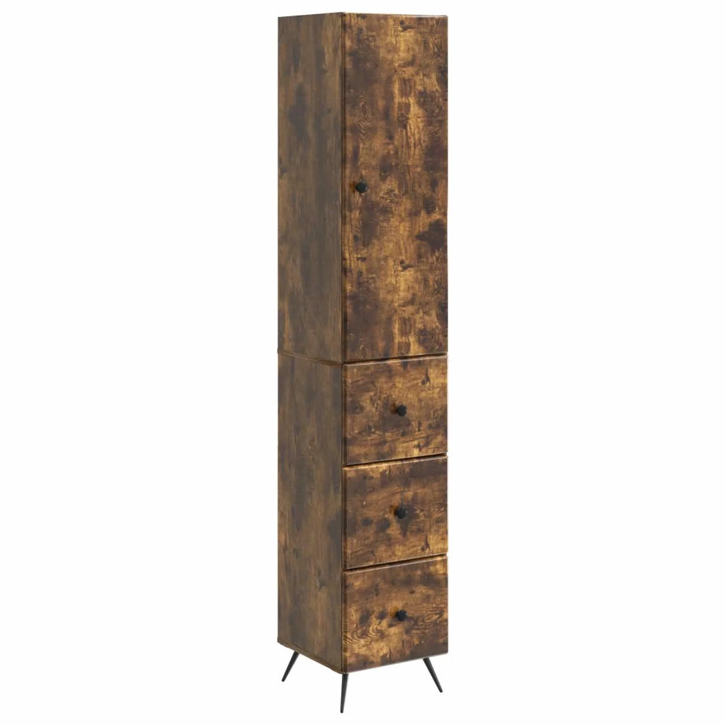 Set di armadi 2 pcs Rovere Fumo 34,5 x 34,5 x 90 cm 3416894