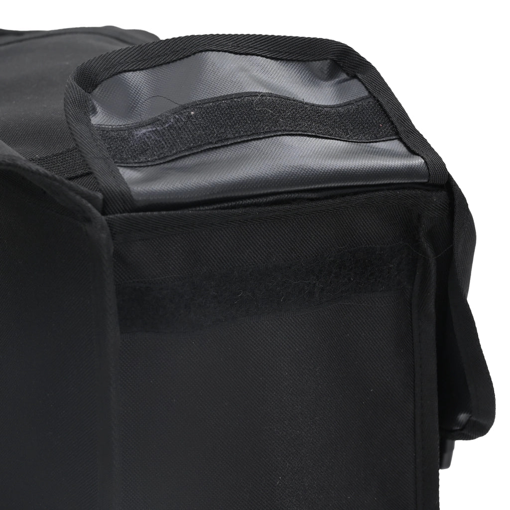 Borsa da pannier doppia per biciclette 48 L Nera