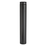 TUBO PORCELLANATO D 13 X H 100CM NERO OPACO TOP- 3,0 pz