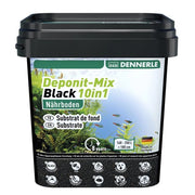 Dennerle Deponit Mix Black 10in1 - fondo fertile per acquari Formato: 9.6 Kg