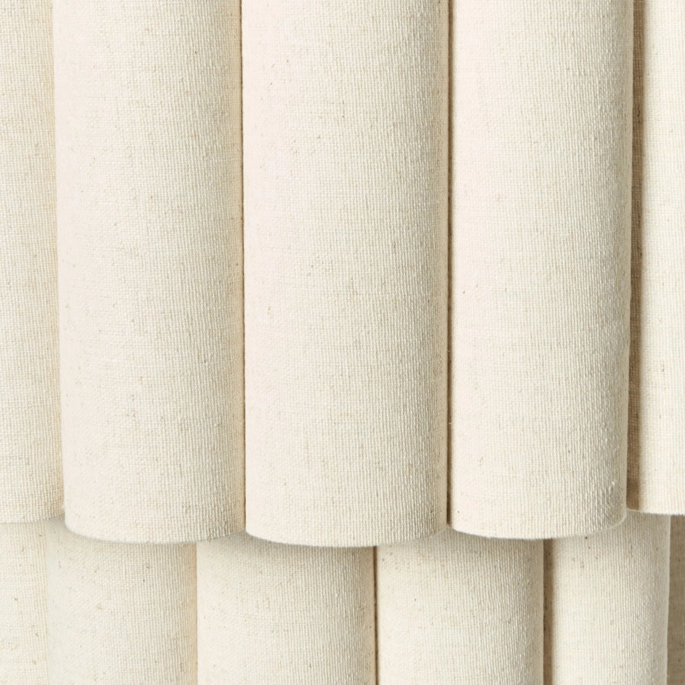 Lampada a sospensione moderna con paralume in tessuto di lino luce soffusa nero opaco beige chiaro