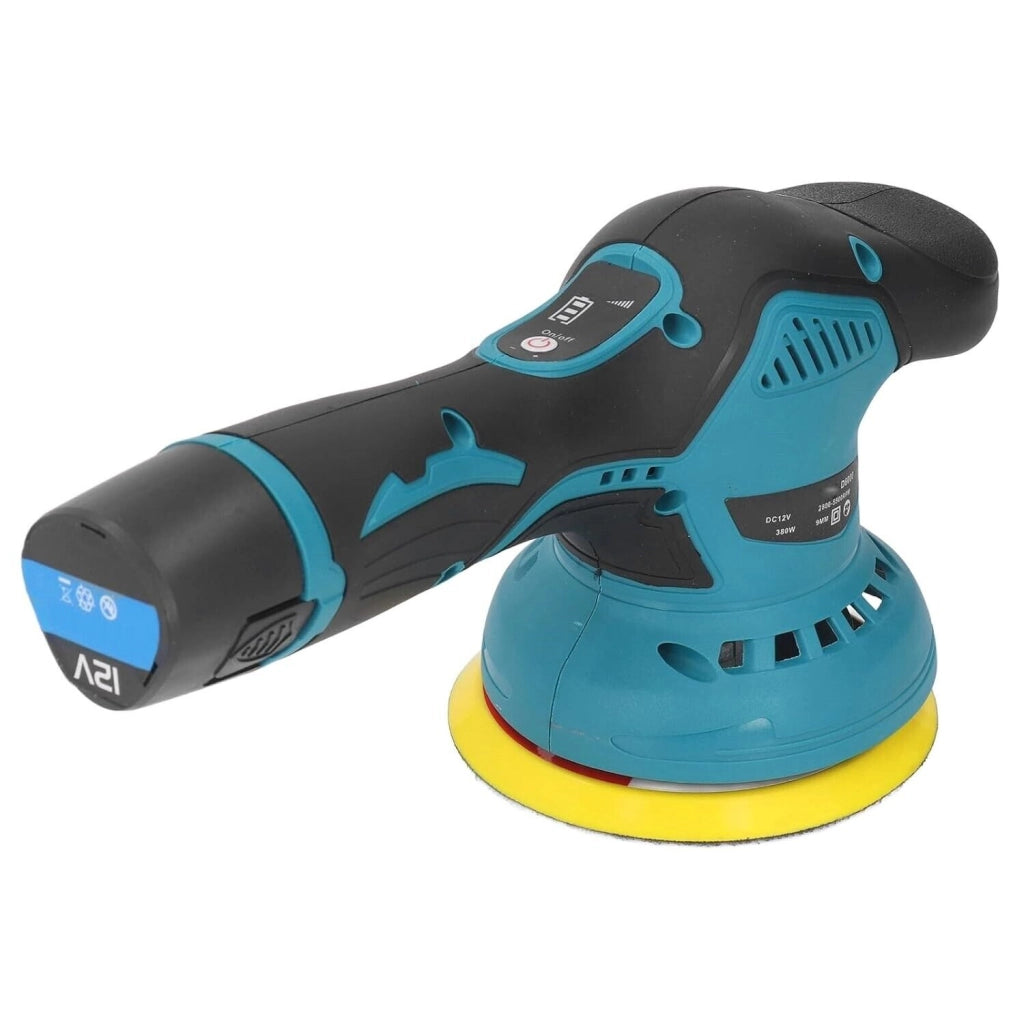 Lucidatrice Levigatrice Rotorbitale Orbitale 2 Batterie velocità elettronica 8pz