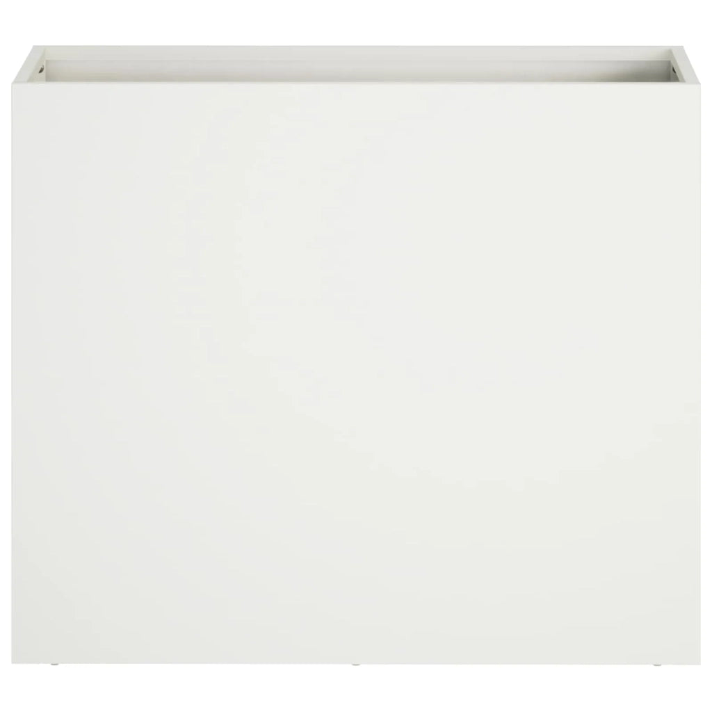 Vaso da giardino Bianco 50 x 20 x 40 cm 8005444