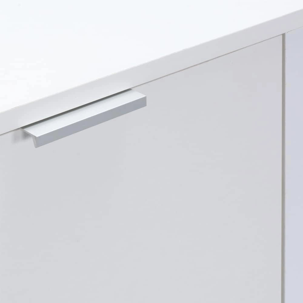Deuba Armadietto cassapanca 71 x 101 x 35 cm, credenza per Camera da Letto, Cucina, Bagno, Bianco