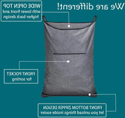 Asciugamano appeso con ganci di fissaggio - asciugamano spazievitore per la doccia - asciugamano da appendere sopra la porta - Popolare Heather Grey - confezione da 2 pezzi