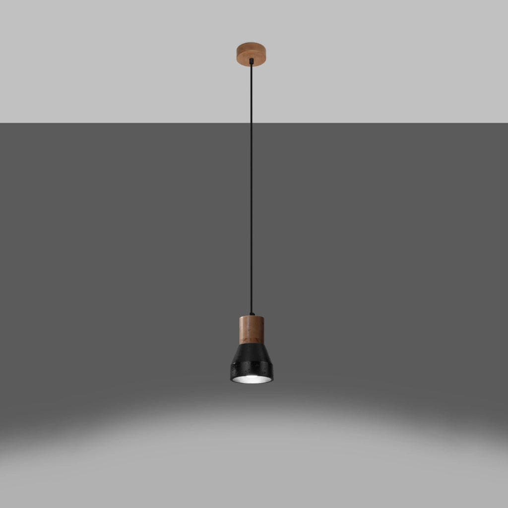 Lampada a sospensione QUBIC nero