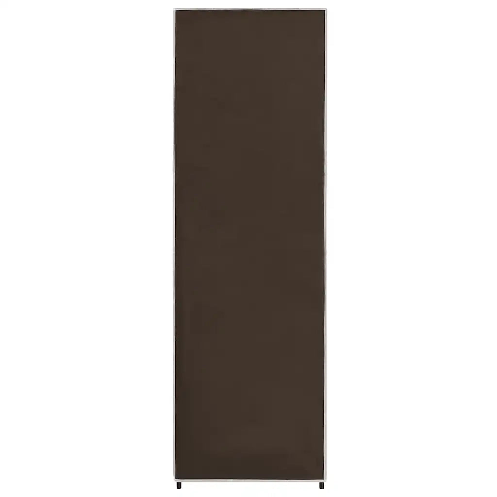 Armadio Marrone 87x49x159 cm in Tessuto 282458
