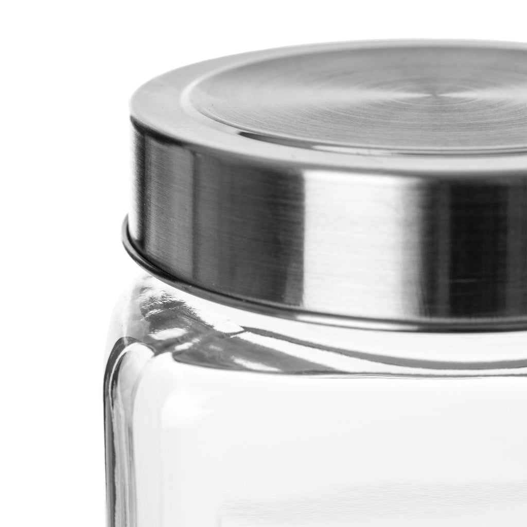 Contenitore per alimenti in vetro KADAX con coperchio, 500 ml, per prodotti sfusi.
