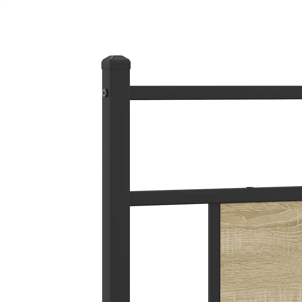 Giroletto senza Materasso Rovere Sonoma 100x190cm in Truciolato