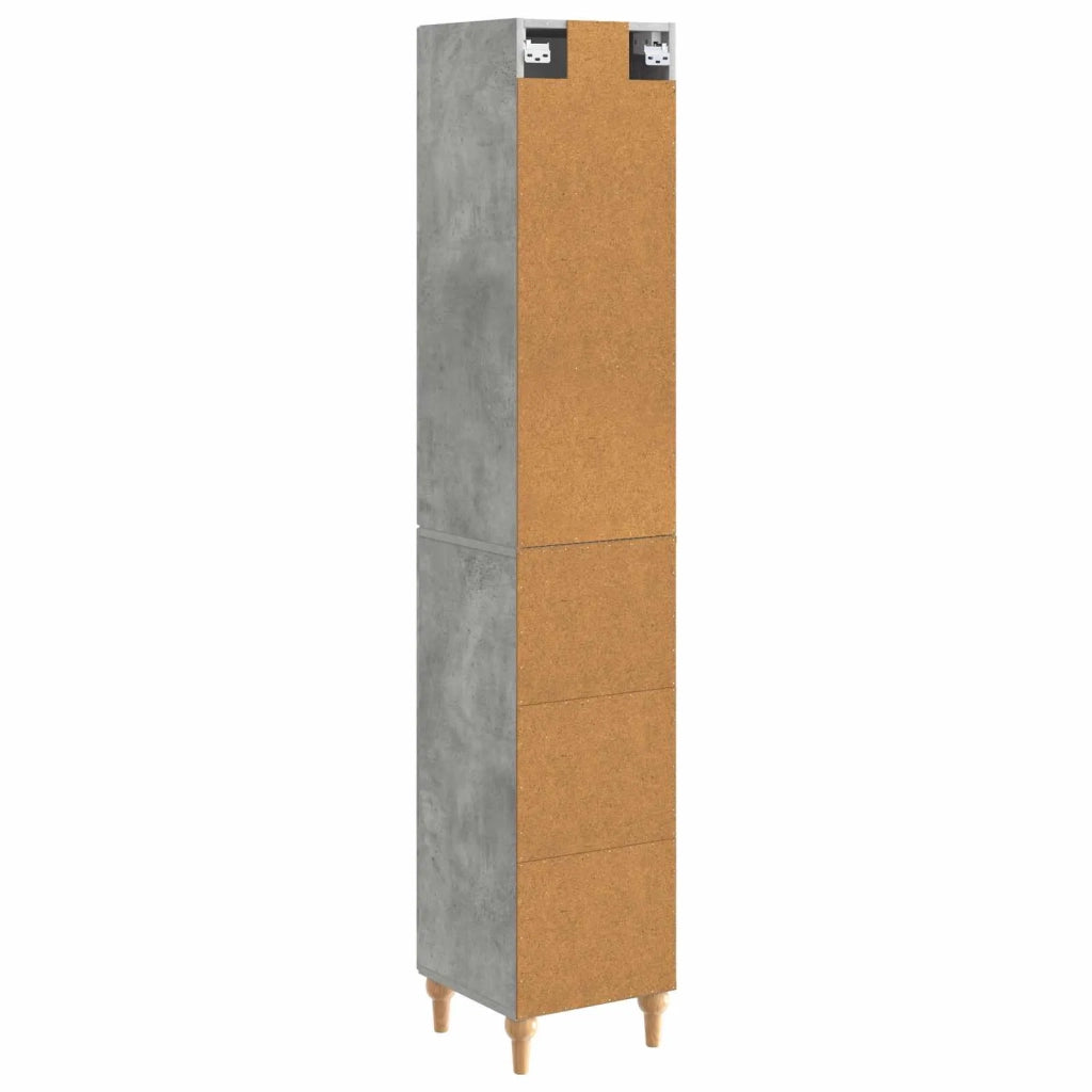 Set di armadi 2 pcs Grigio Cemento Legno ingegnerizzato 3416451