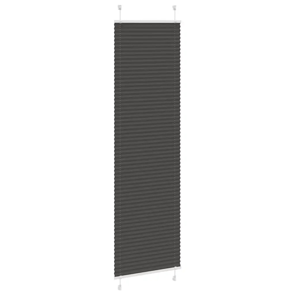 Tenda Plissettata | Tenda pliss¨¨ Nera 55x200 cm Larghezza Tessuto 54,4 cm