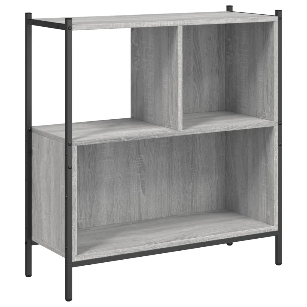 Libreria Grigio Sonoma 72x28x77,5 cm in Legno Multistratocod mxl 109830