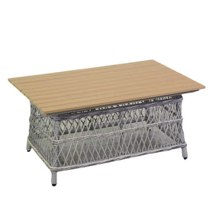 Set Salotto da Giardino Divano 2 Poltrone e Tavolino in Rattan Jefferson Grigio