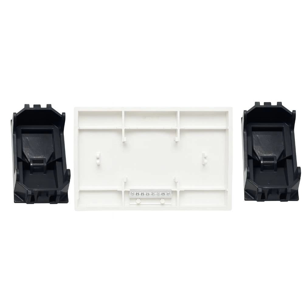 Copritasto illuminabile bticino livinglight bianco per ambienti eleganti *** numero posti 3 moduli, confezione 1